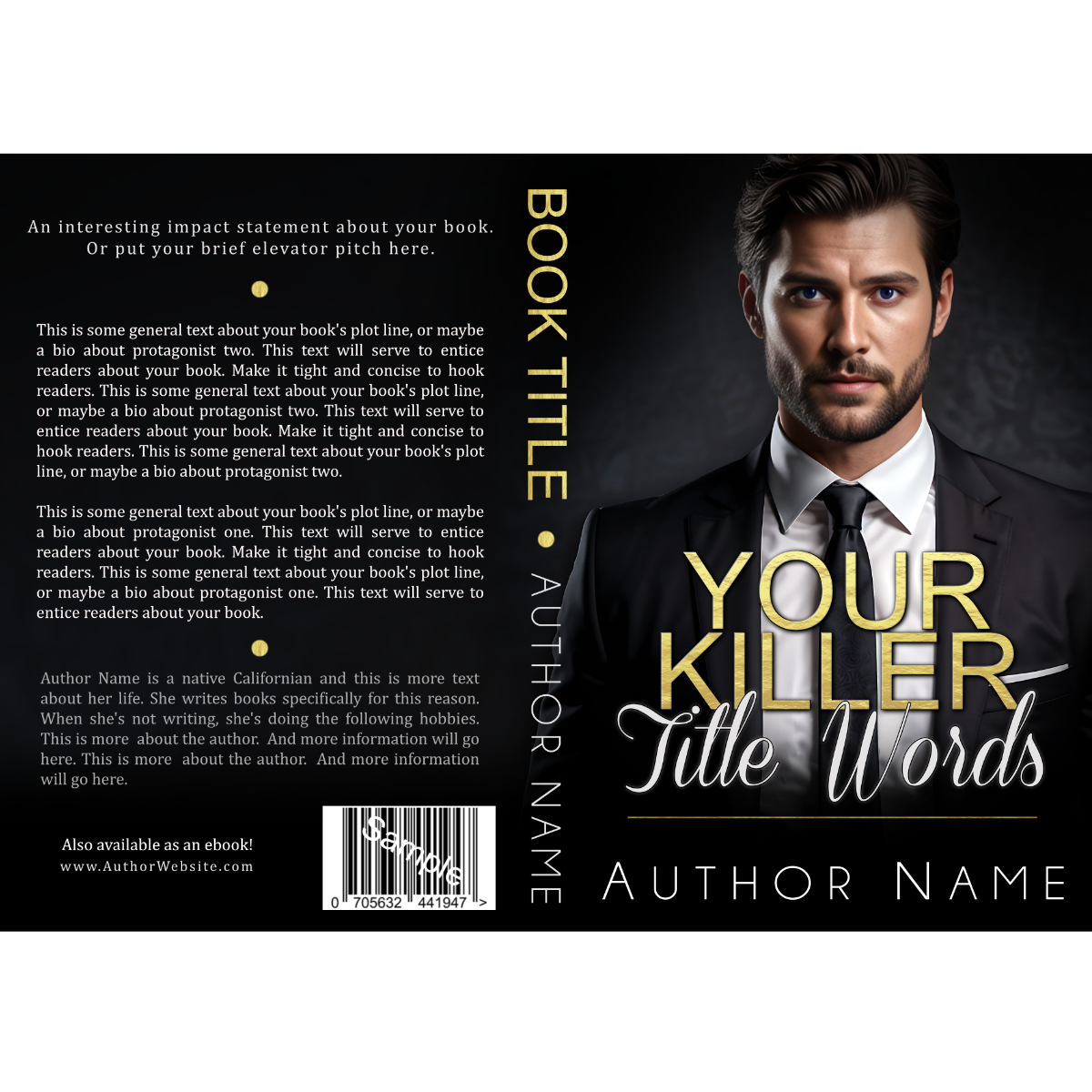 Premade Book Cover for Romance, Legal, CEO, or Billionaire novel - Image 2