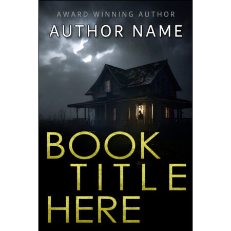 Premade Book Cover for Suspense, Mystery, or Crime Fiction