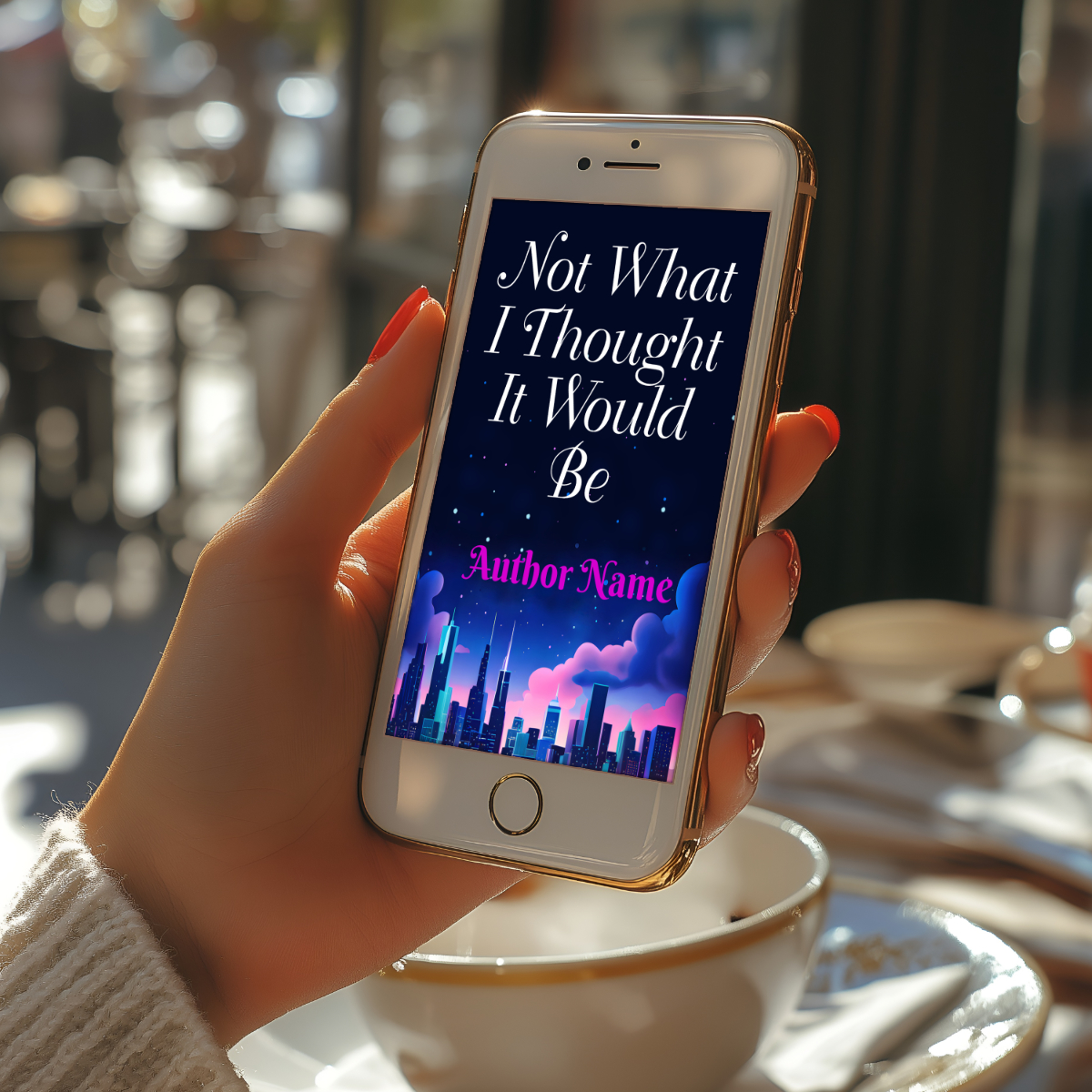 Premade Book Cover for Rom-Com, Chick-Lit, or Memoir - Image 4