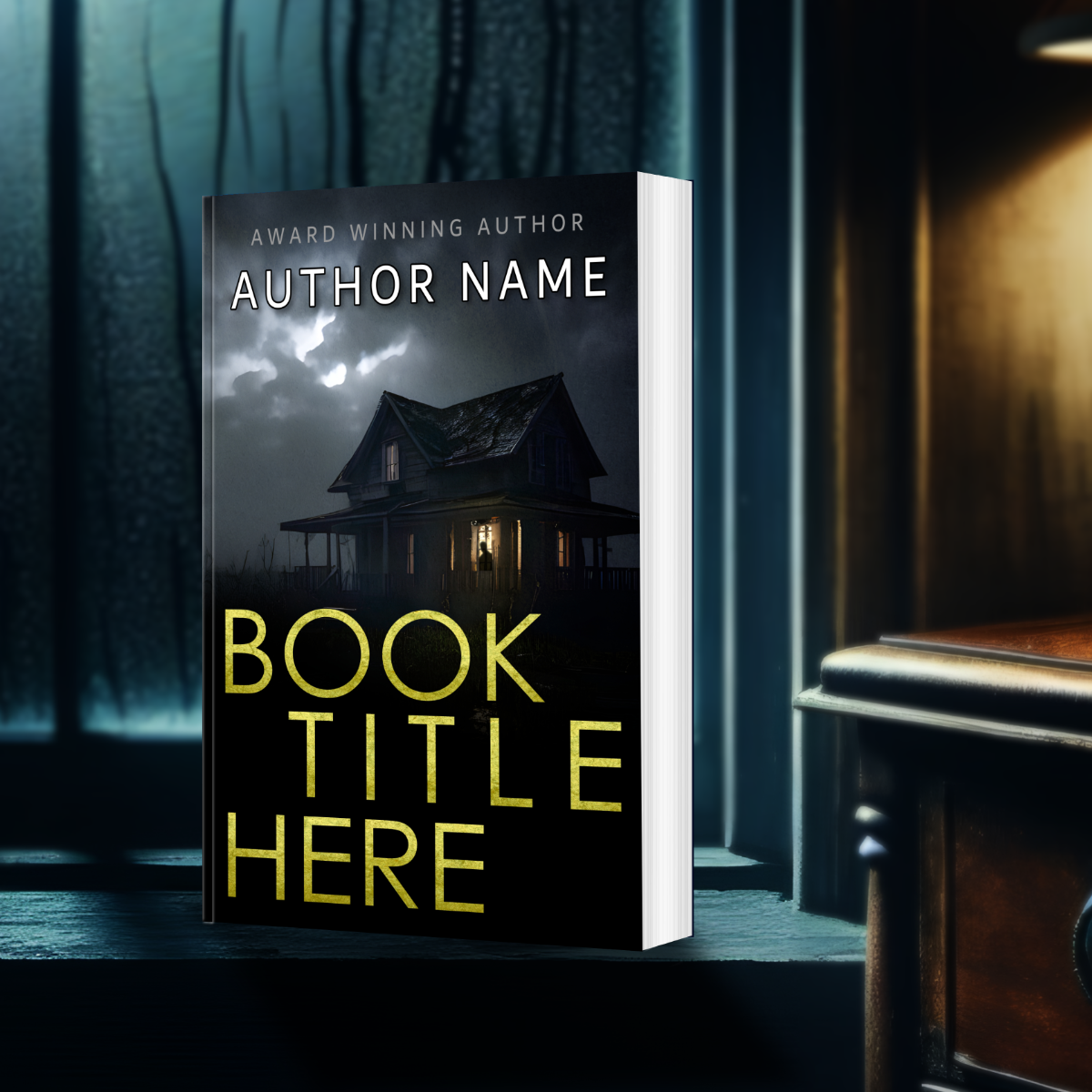 Premade Book Cover for Suspense, Mystery, or Crime Fiction - Image 2