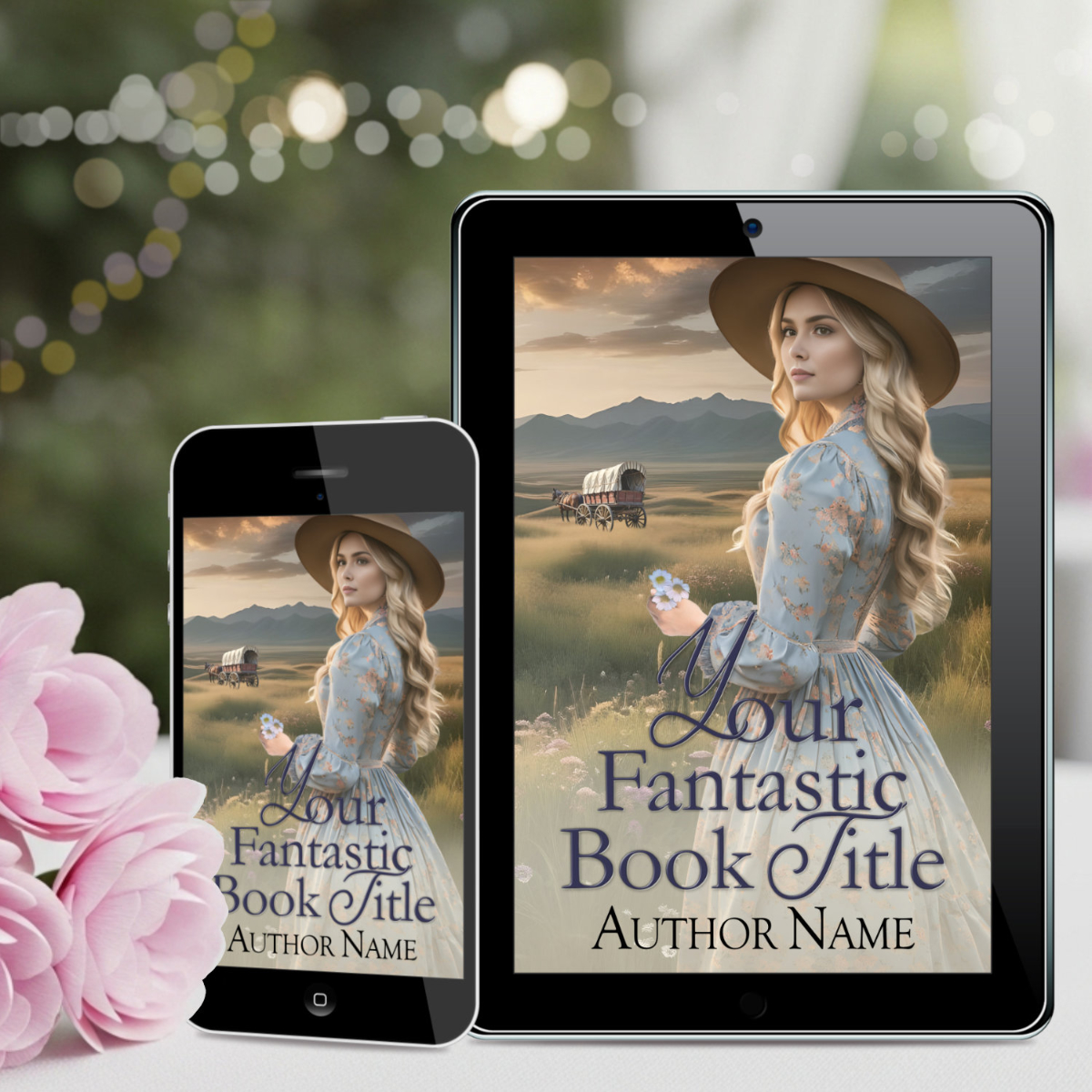 Premade Book Cover for Romance or Historical Novel - Image 4
