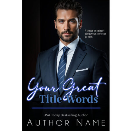 Premade Book Cover for Romance, Mystery, or Thriller Novel