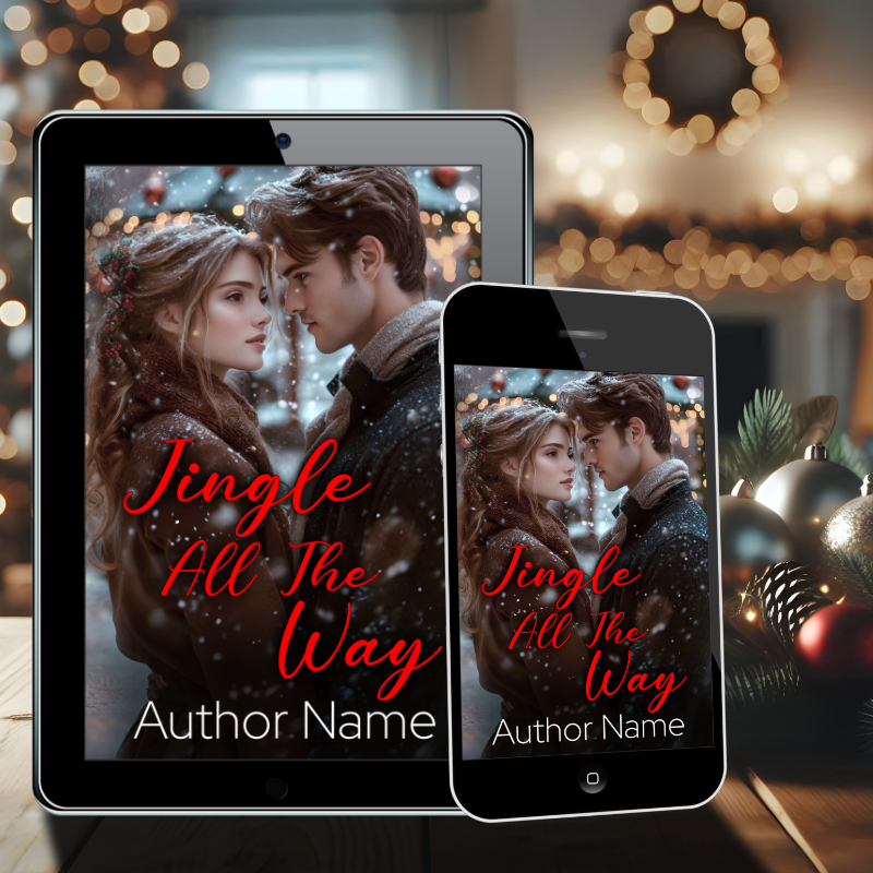 Premade e-Book Cover for Romance, Holiday, or Second Chance Novel - Image 4