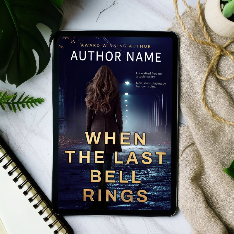 Premade e-Book Cover for Suspense, Thriller, or Crime Novel - Image 4