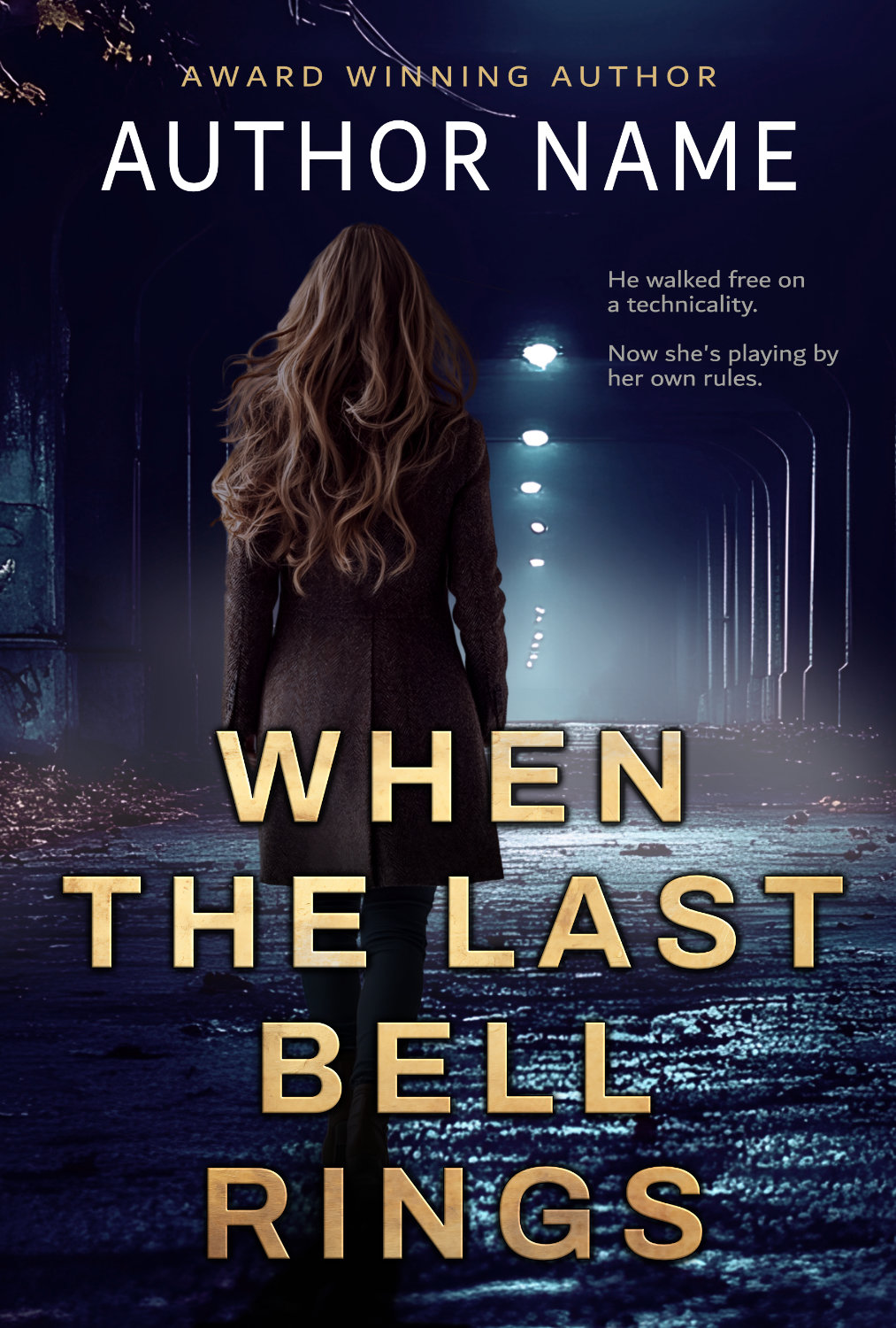 Premade e-Book Cover for Suspense, Thriller, or Crime Novel - Image 3