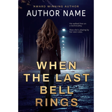 Premade e-Book Cover for Suspense, Thriller, or Crime Novel