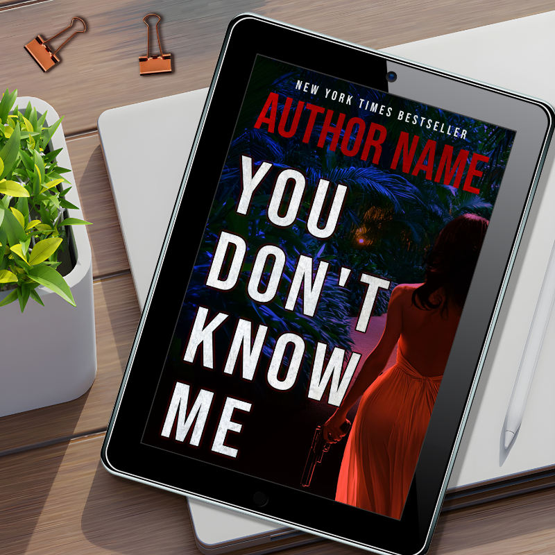 Premade e-Book Cover for Suspense, Thriller, or Crime Novel - Image 2