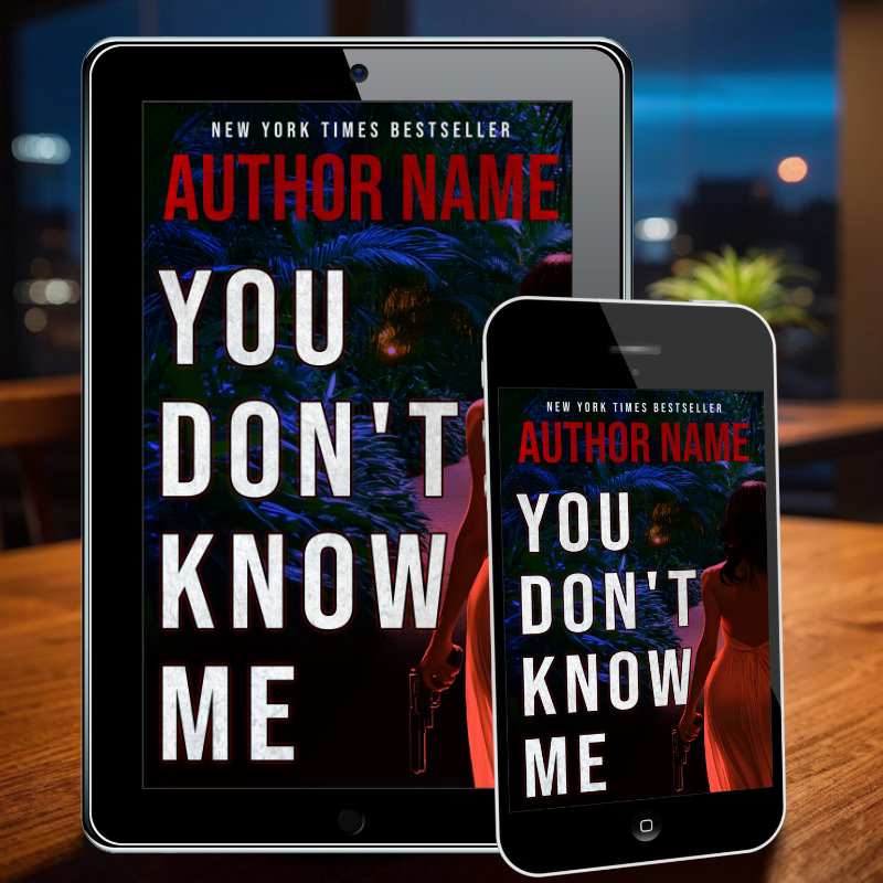 Premade e-Book Cover for Suspense, Thriller, or Crime Novel - Image 5