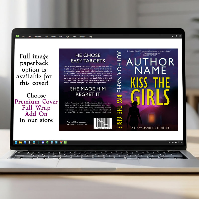 Premade e-Book Cover for Suspense, Thriller, or Crime Novel - Image 5