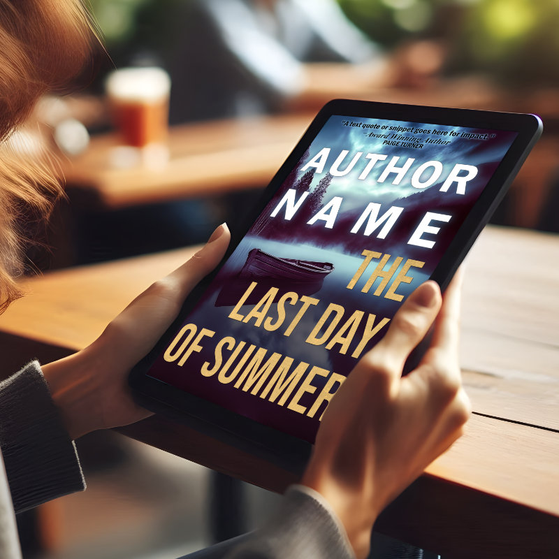 Premade e-Book Cover for Suspense, Thriller, or Crime Novel - Image 3