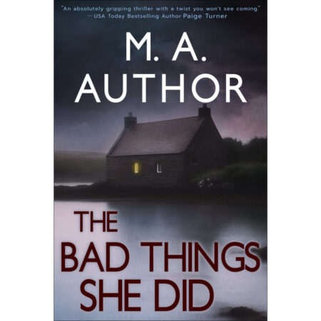 Premade Book Cover for Romance, Mystery, or Thriller novel