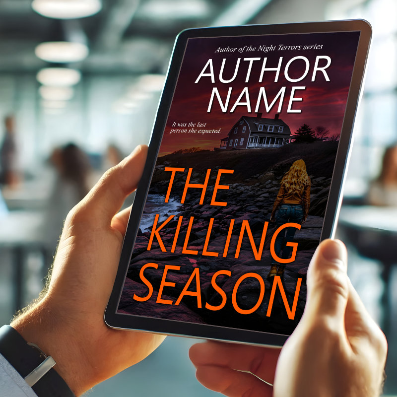 Premade e-Book Cover for Suspense, Thriller, or Crime Novel - Image 4