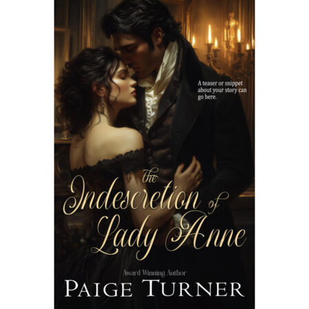 Premade Book Cover for Romance or Historical Novel