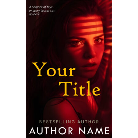 Premade Book Cover for Romance, Mystery, or Thriller Novel