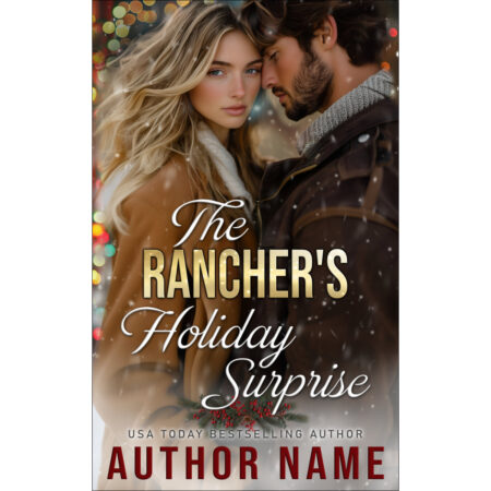 Premade e-Book Cover for Holiday or Christmas Homecoming Romance