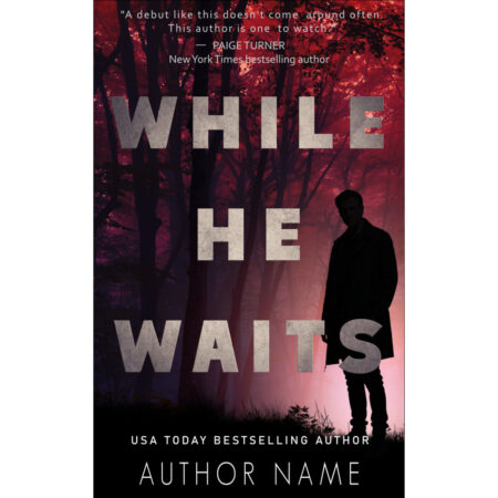 Premade Book Cover for Suspense, Thriller or Mystery Novel